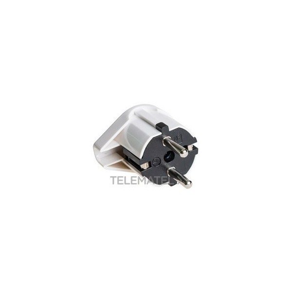 CLAVIJA BIPOLAR TT LATERAL 10/16A 250V BLANCO