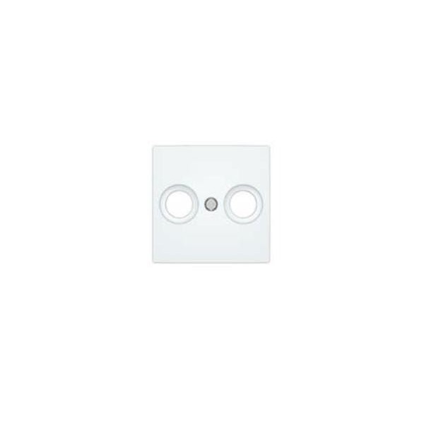 Cover for TV socket BJC VIVA in white ref: 23330