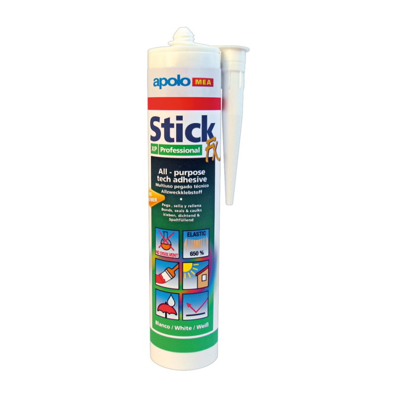 Adhesivo y sellante multiuso StickFX XP, blanco