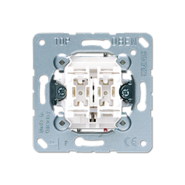 INTERRUPTEUR UNIPOLAIRE JUNG MECANISM POUR STORE AVEUGLES 10AX / 250V ref: 509VU