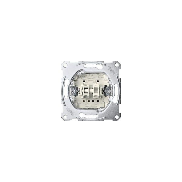 INTERRUPTOR PERSIANAS 10A ELEGANCE SCHNEIDER ELECTRIC SOLO CUERPO INERIOR ref: MTN3715-0000