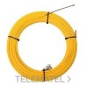 Pasacables fibra autoenergética 6mm 50m amarillo