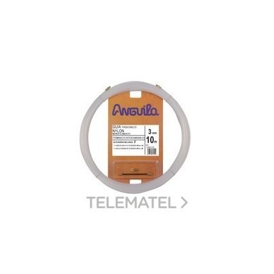 Pasacables intercambiable nylon 3mm 10m natural Pasacables intercambiable nylon 3mm 10m natural