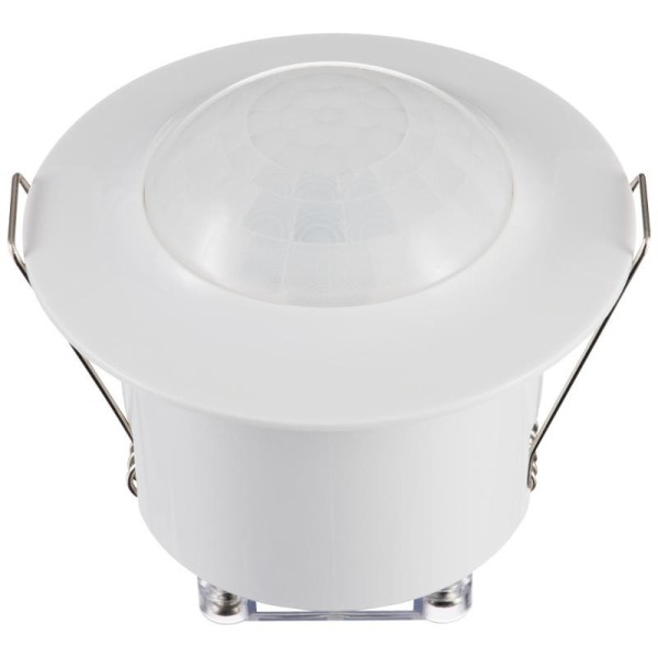 Detector de movimiento TG MD360 DE WH montaje empotrar techo diámetro máximo 7m 1 canal ángulo 360° orientable IP40 blanco