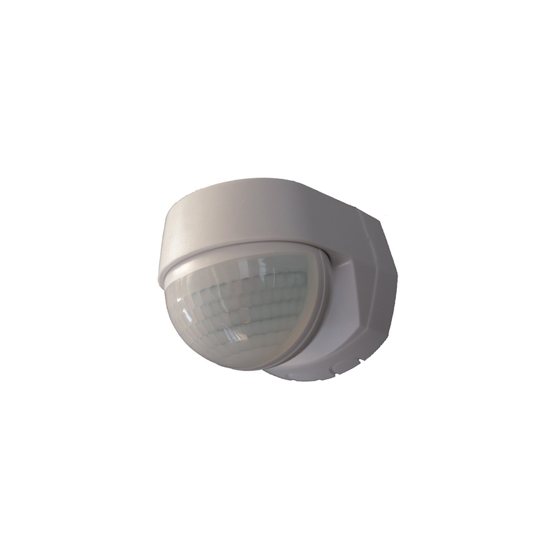 Detector de movimiento TG MD180 AP WH de color blanco para instalación en el exterior