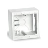 Caja superficie modular serie Viva en blanco 23460
