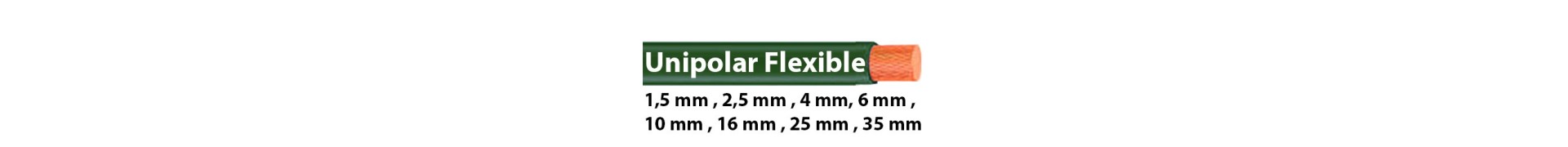 Câble unipolaire flexible