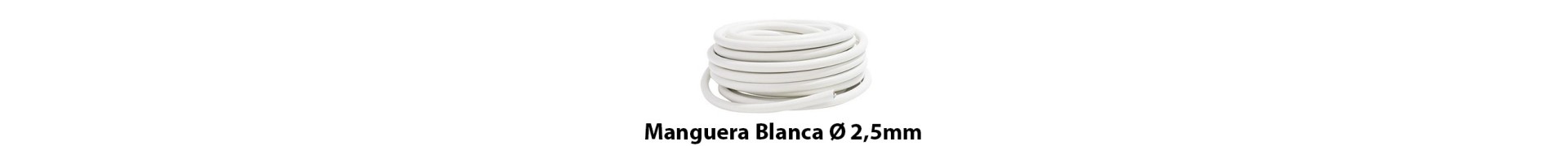 Tuyau blanc 750V - Section 2,5 mm